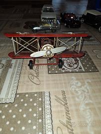 aereo in metallo fokker no barone rosso
