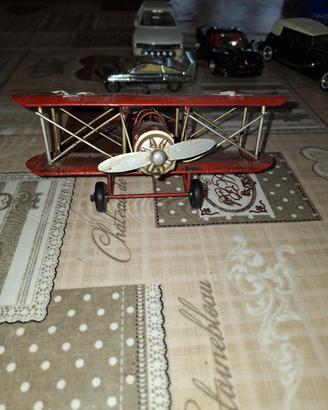 aereo in metallo fokker no barone rosso