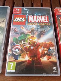 Lotto LEGO Marvel 1 e 2  per  Nintendo switch