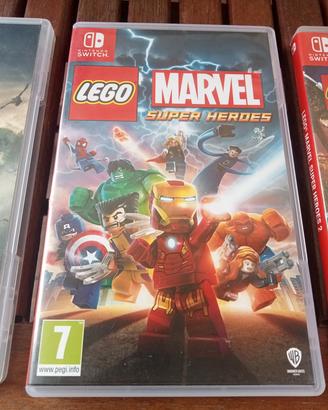 Lotto LEGO Marvel 1 e 2  per  Nintendo switch