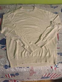 Maglione uomo Celio beige misto lana - Taglia L
