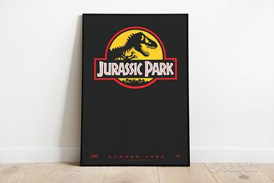 #210 - Poster Locandina Film "Jurassic Park"