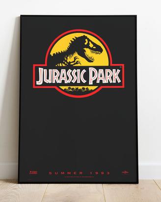 #210 - Poster Locandina Film "Jurassic Park"