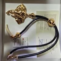 Collana con  elefante e zanna Braccialini nuovo