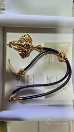 Collana con  elefante e zanna Braccialini nuovo