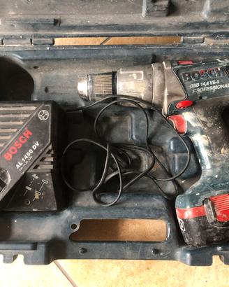 TRAPANO AVVITATORE E PERCUSSIONE BOSCH GSB 14,4-VE
