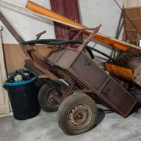 Carrello appendice per motocoltivatore