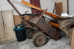 Carrello appendice per motocoltivatore