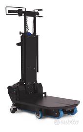 Carrello saliscale elettrico cingolato
