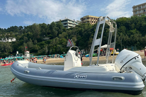 Gommone Sasch 490 usato più tohazus 40 mega 2025