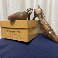 Sandalo donna slingback Romagnoli 6706