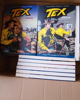 Tex Willer- Collezione storica a colori.