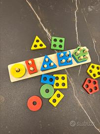 gioco educativo in legno montessori
