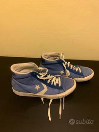 Converse all star originali blu alte nuove