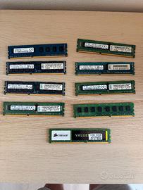 Lotto RAM ddr3 desktop