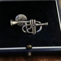 spilla da giacca in argento 800