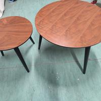 tavolini salotto legno noce