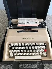 Macchina da scrivere Olivetti Lettera 35