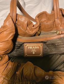 Borsa PRADA Nappa Gaufre ORIGINALE Pelle