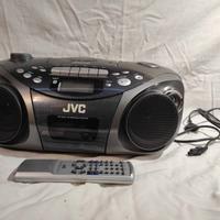 Radioregistratore cd/cassette JVC