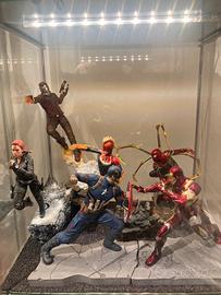 Avengers Marvel Iron Studios e Kotobukiya