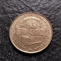 200 Lire 1996 Guardia di Finanza Italia