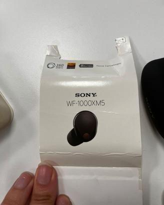 Sony WF-1000XM5 Cuffie Wireless Noise Cancelling