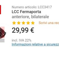 Fermaporte + filtro abitacolo Alfa Romeo 