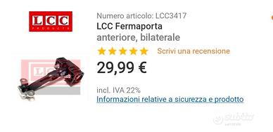 Fermaporte + filtro abitacolo Alfa Romeo 