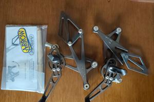 pedane arretrate racing Arrow x Kawasaki 