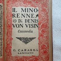 Il minorenne, Von Visin, traduz. Verdinois, 1925
