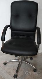 Sedie in pelle uso ufficio 