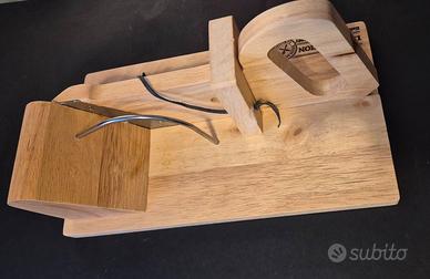 Affettatrice salumi in legno La Selection