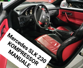 Mercedes SLK 230 KOMPRESSOR  MANUALE rara Cabrio