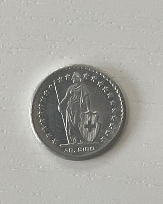 Moneta Svizzera 2 francs - 1950