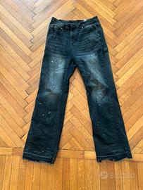 Jeans flared neri