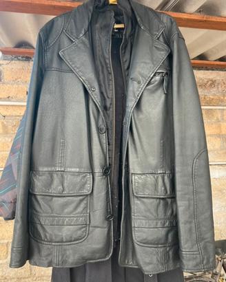 Giacca in pelle di maiale