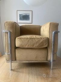 LC2 in Cotone giallo senape by MDF ITALIA