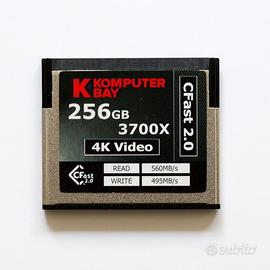 Scheda di memoria CFast 2.0 Komputerbay 256 Gb