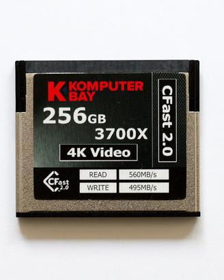 Scheda di memoria CFast 2.0 Komputerbay 256 Gb
