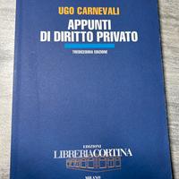 Appunti di diritto privato- Ugo Carnevali
