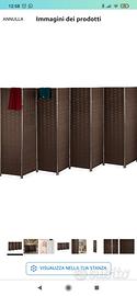Sipario pieghevole 6 pannelli 