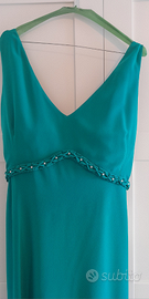 Vestito da cerimonia donna cucito a mano