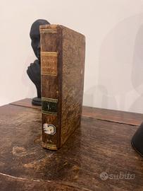 Libro Antico - Raccolta Opere Scolastica 1828