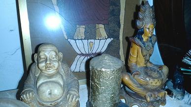 statue Buddha e shiva