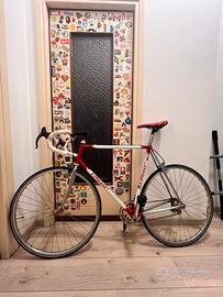 Bici Moser da corsa con gomme strada