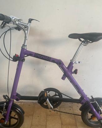 Bici pieghevole nanoo