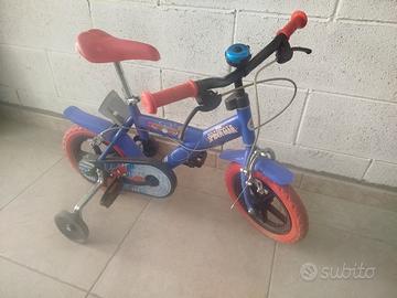 bici bimbo spiderman 
