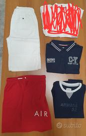 set vari capi di abbigliamento per bambino 7  anni