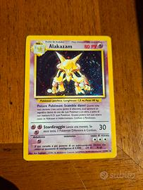 Alakazam 1/102 Set Base Card Pokemon 2000